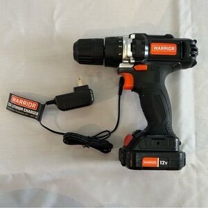 Warrior 12V Cordless, 3/8 in. Drill/Driver Kit with Battery and Charger